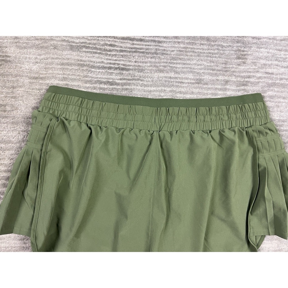 Joy Lab Athletic Shorts Womens XL Green Pull On Elastic Waist Polyester Blend - Picture 8 of 13